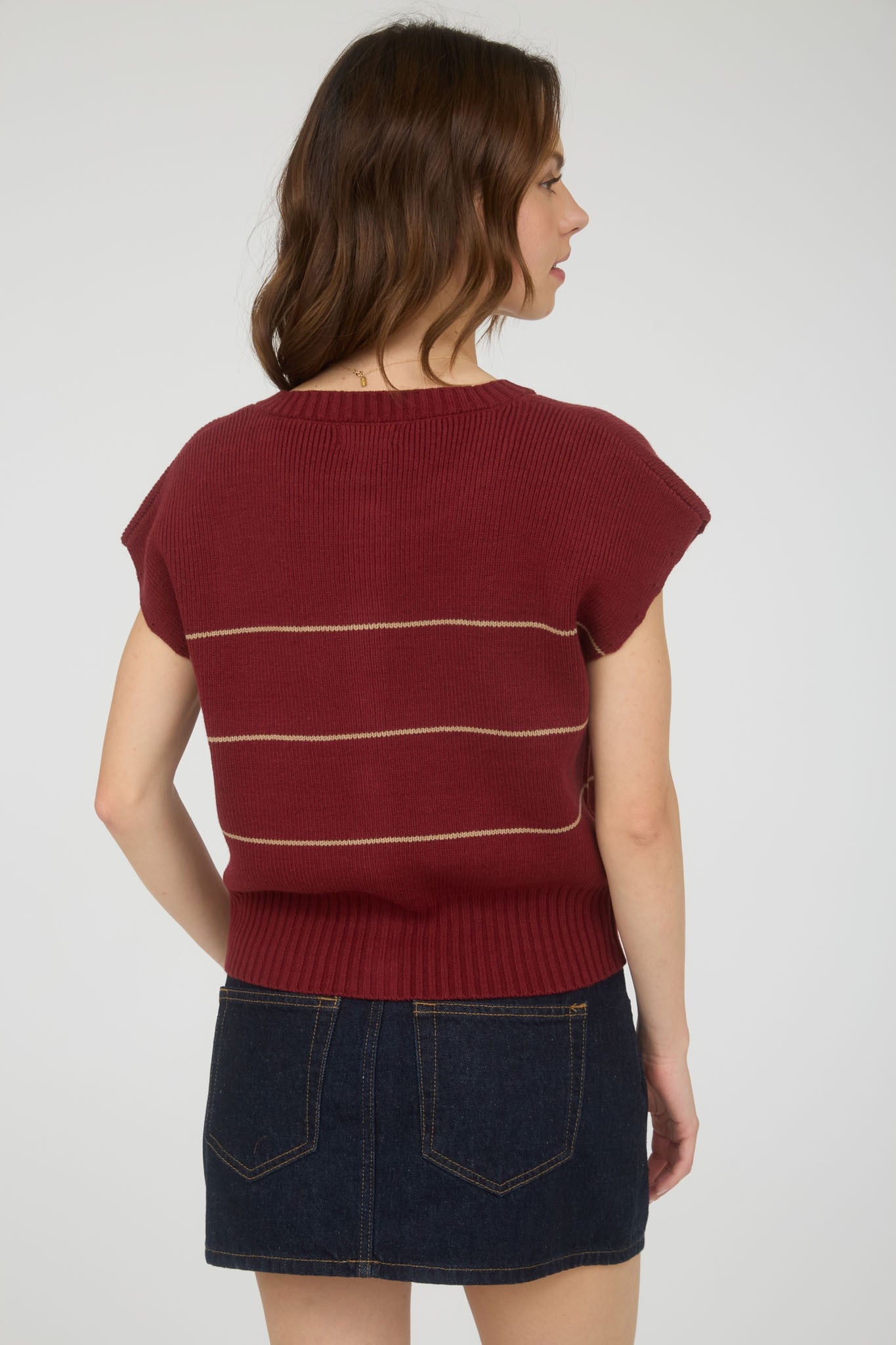 Gemma SS Knit Cardigan