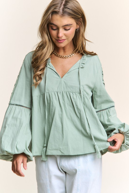 Faherty Movement Shirt - Sage Meridian