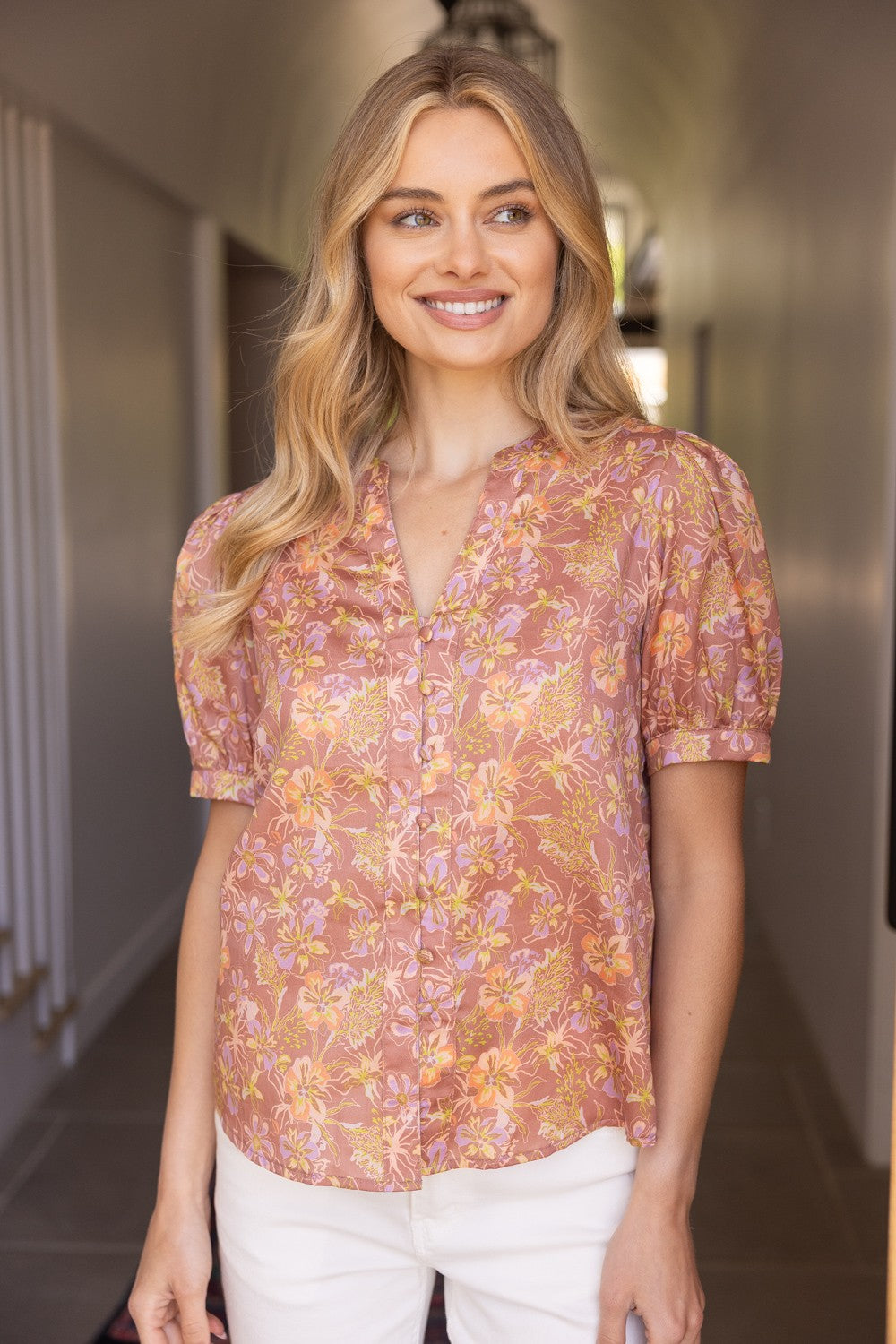 Sorbetto Floral Top