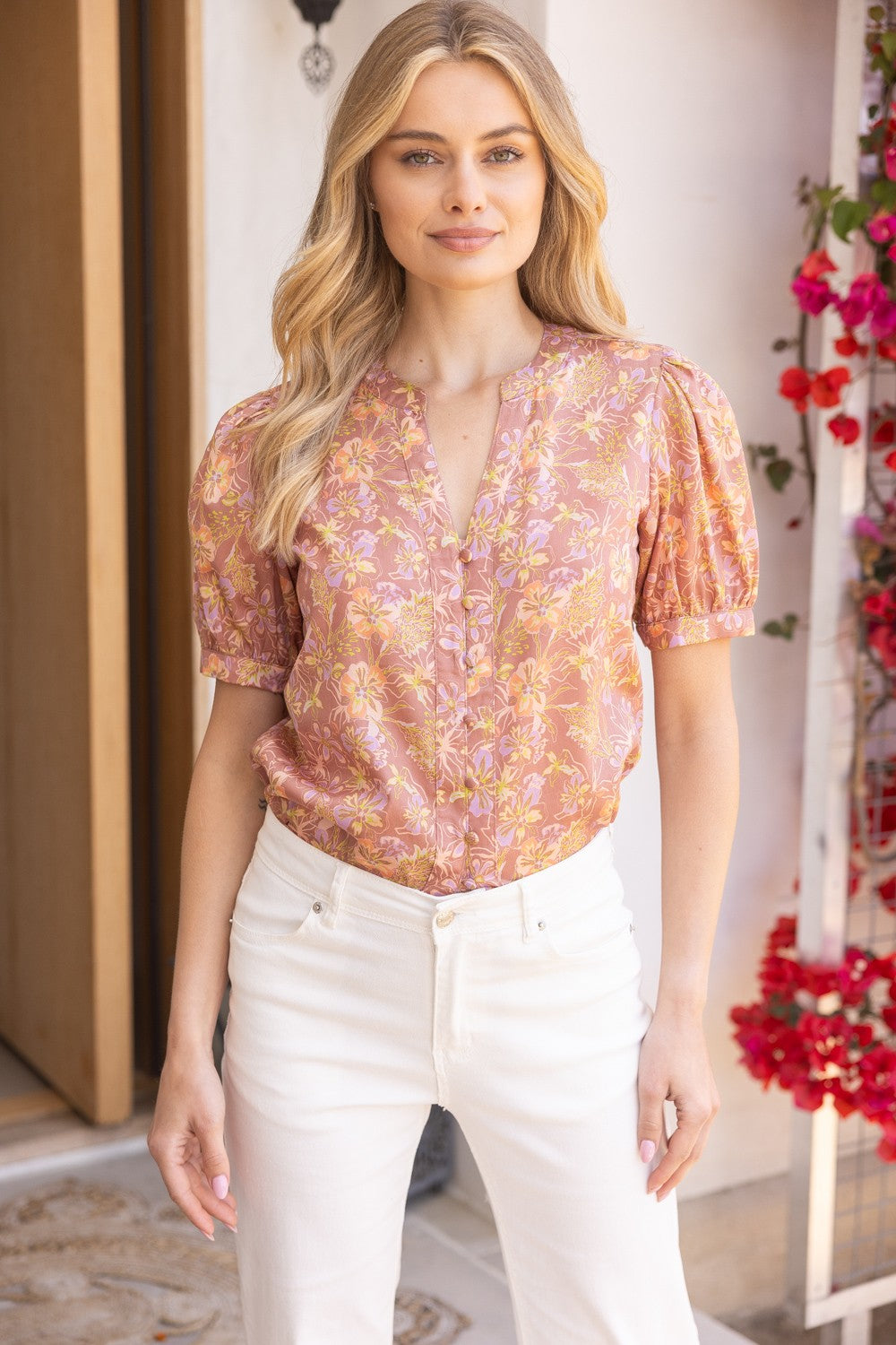 Sorbetto Floral Top
