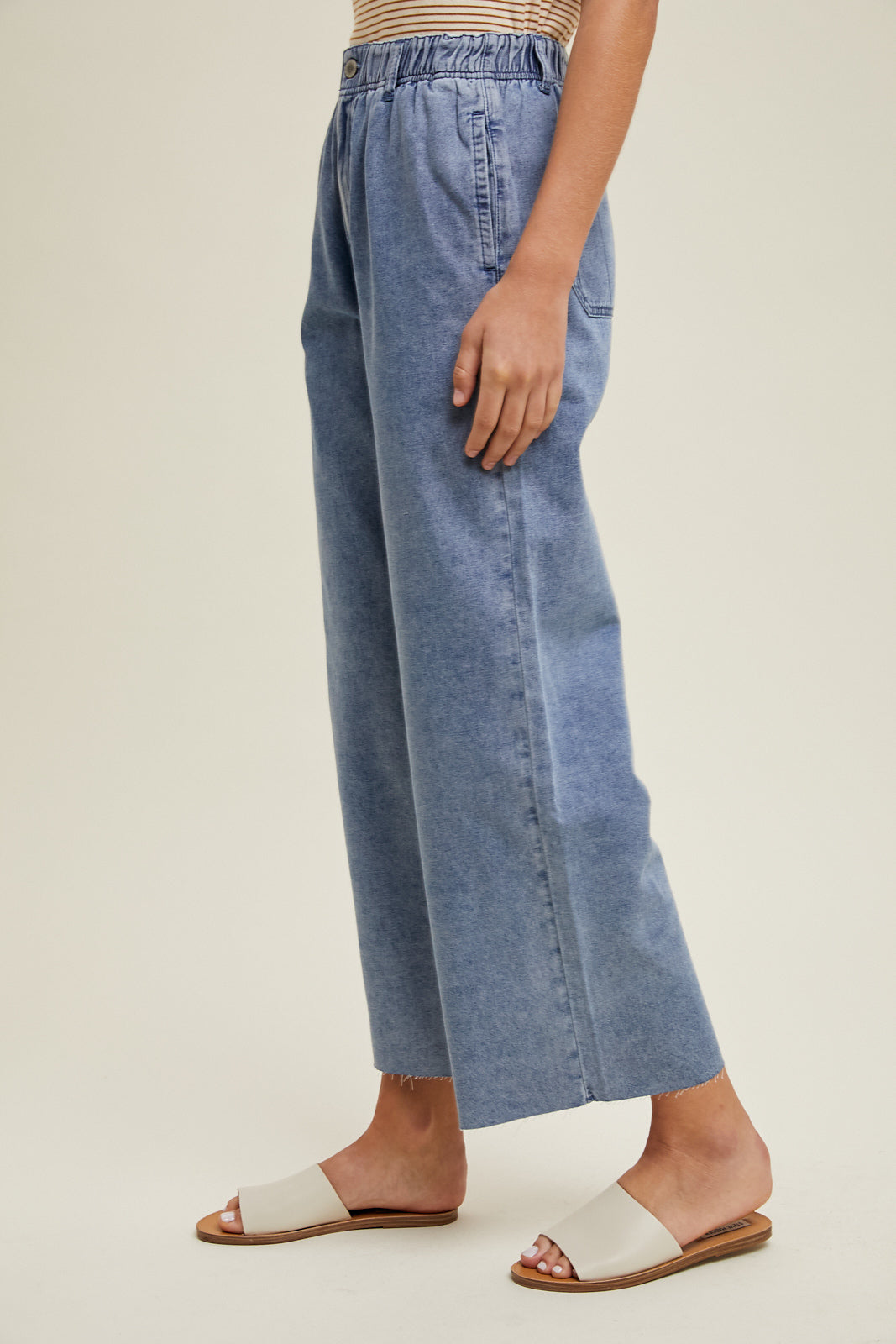 Relaxed Denim Pants