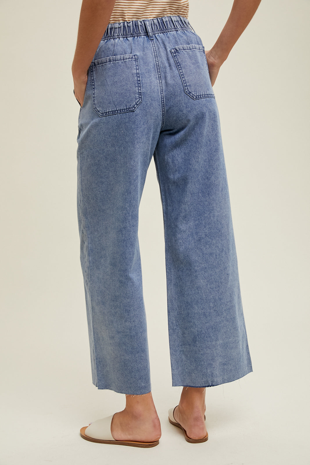 Relaxed Denim Pants