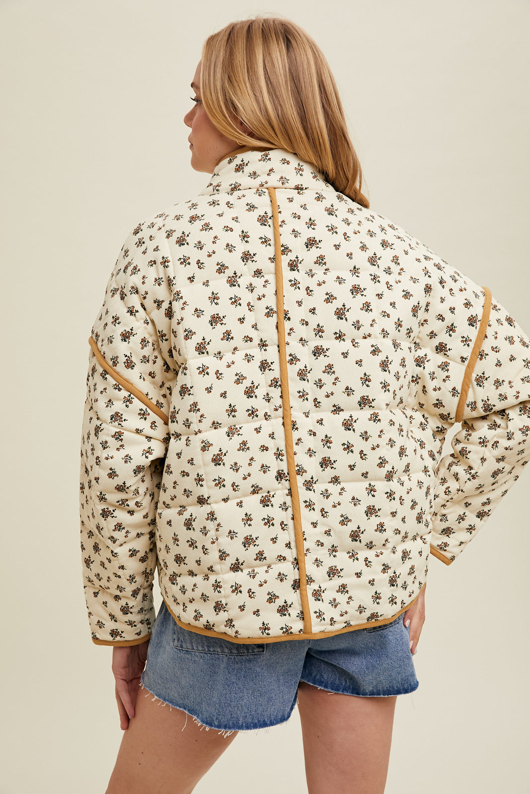 Floral Quilted Jacket