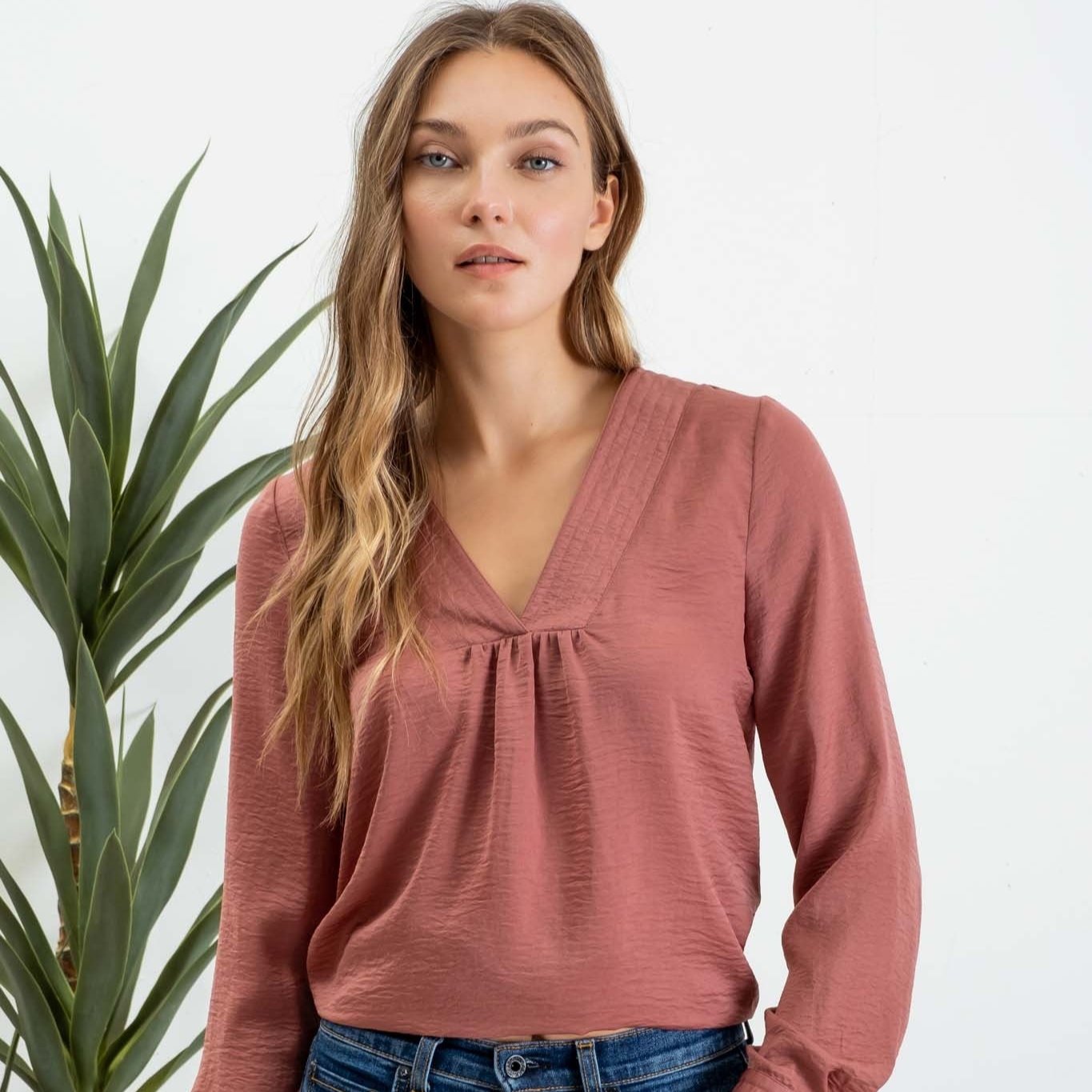 Mervey Satin Blouse