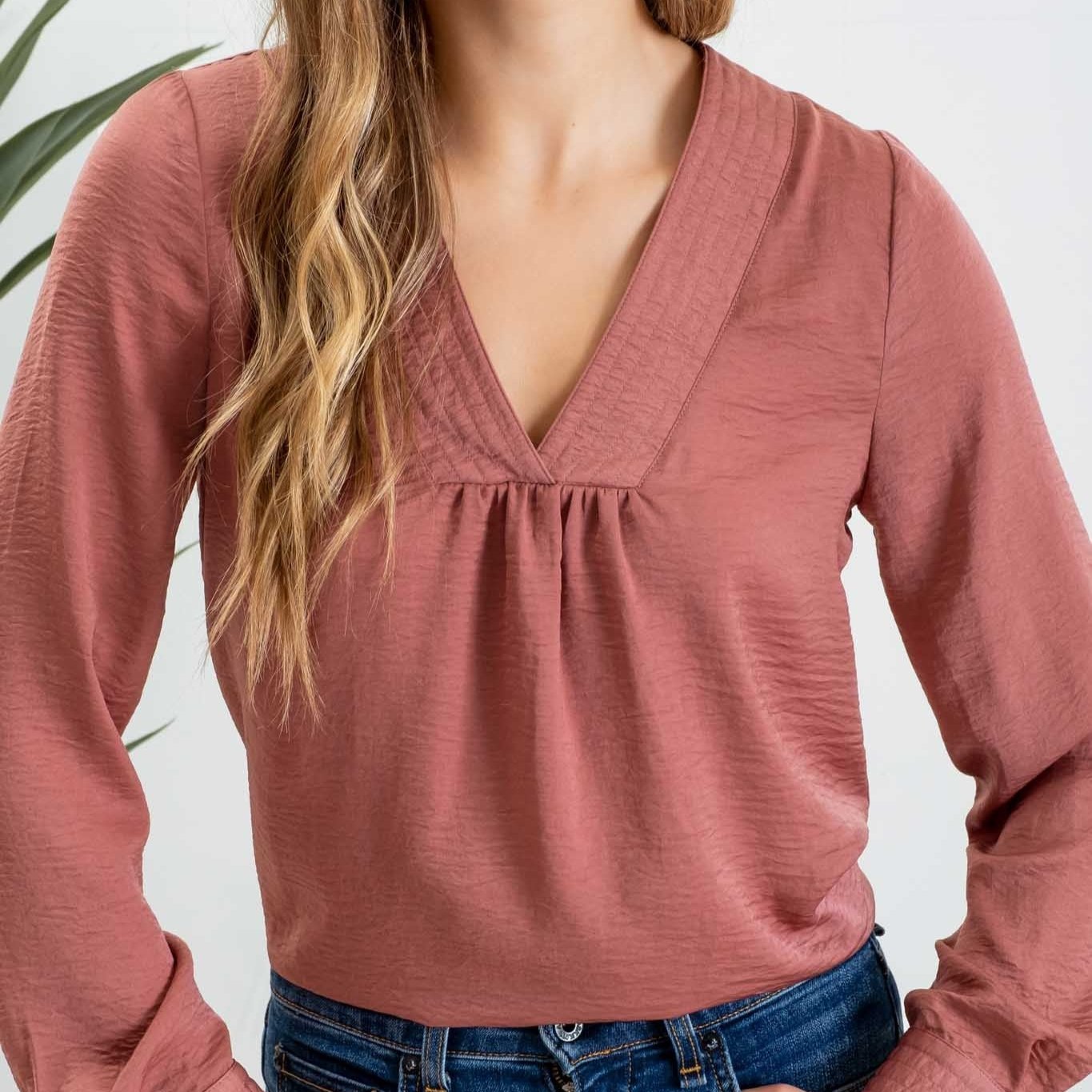 Mervey Satin Blouse