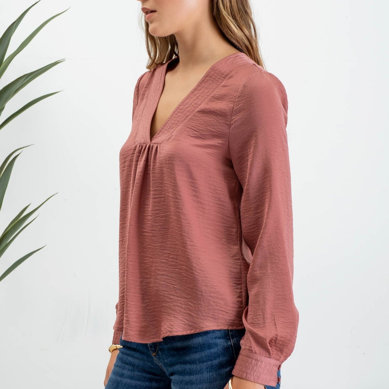 Mervey Satin Blouse