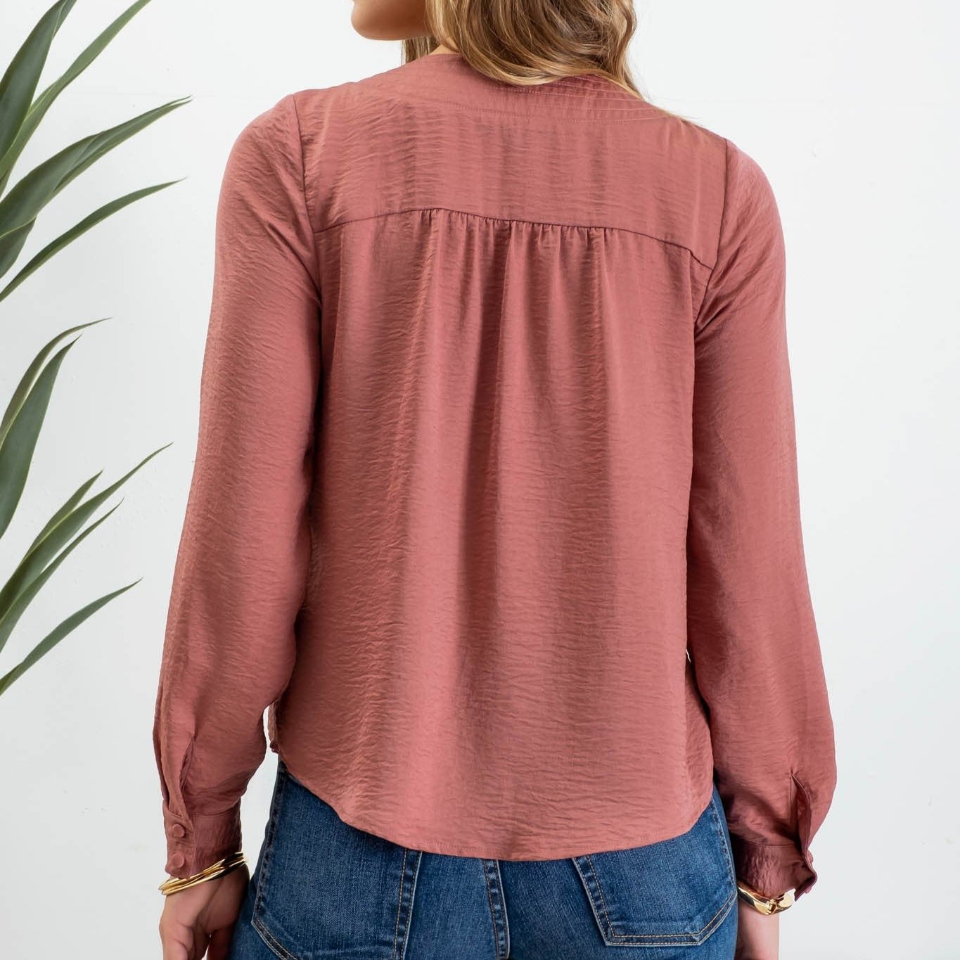 Mervey Satin Blouse