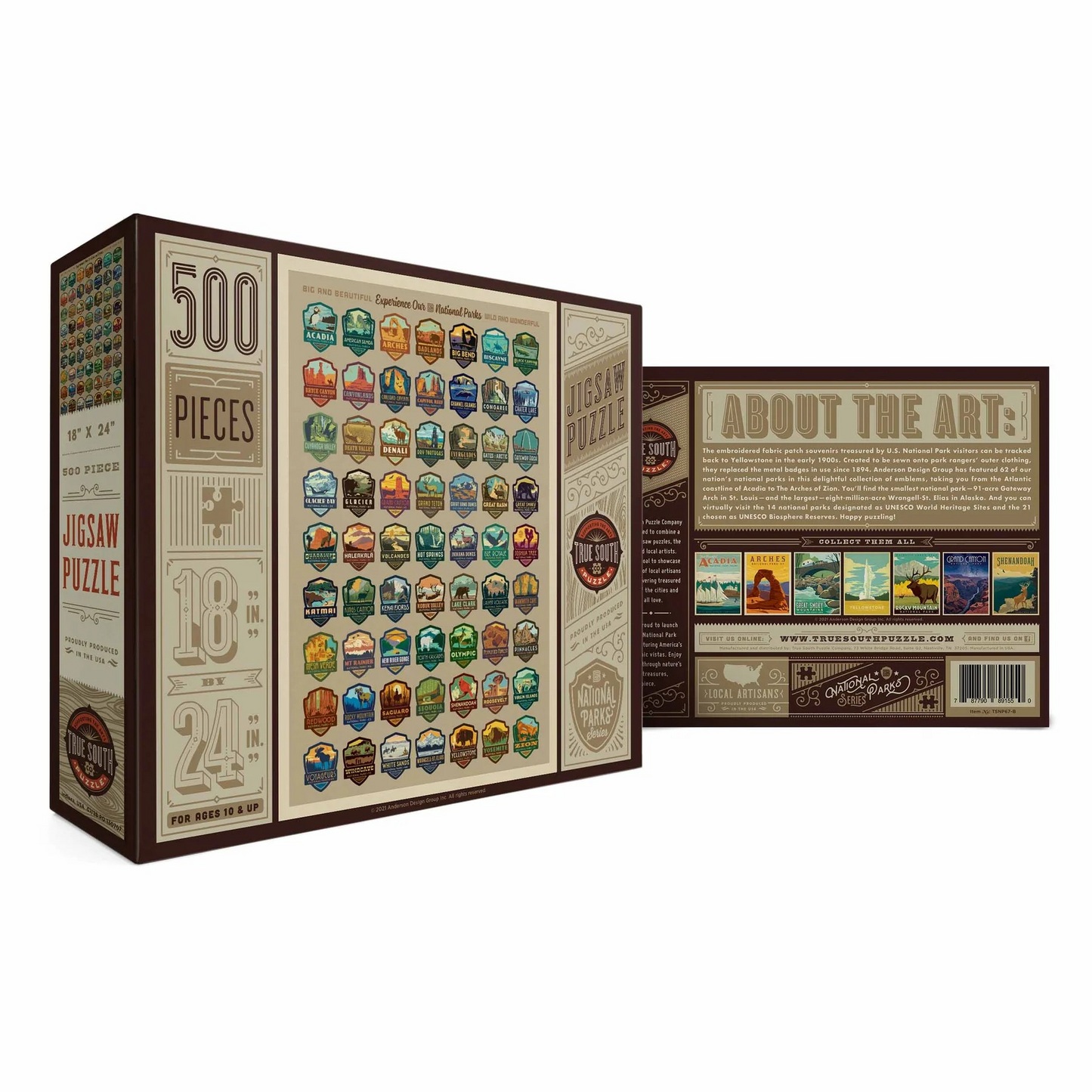Puzzle - National Parks Emblems