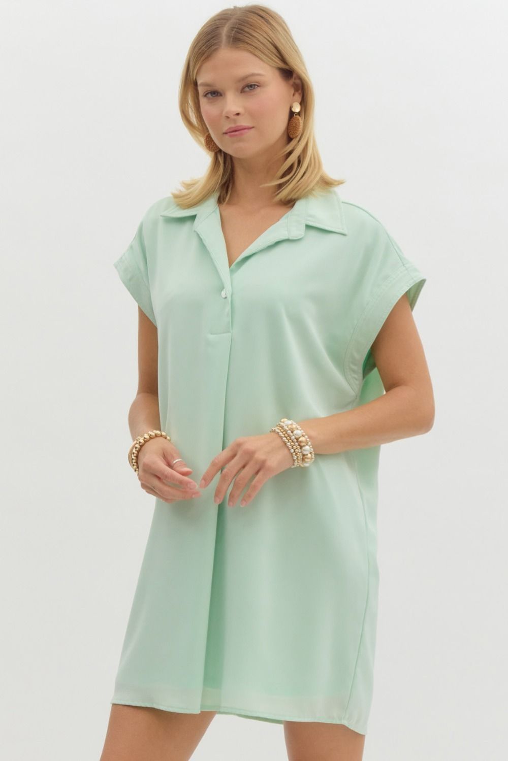 Pinehurst Collared Mini Dress