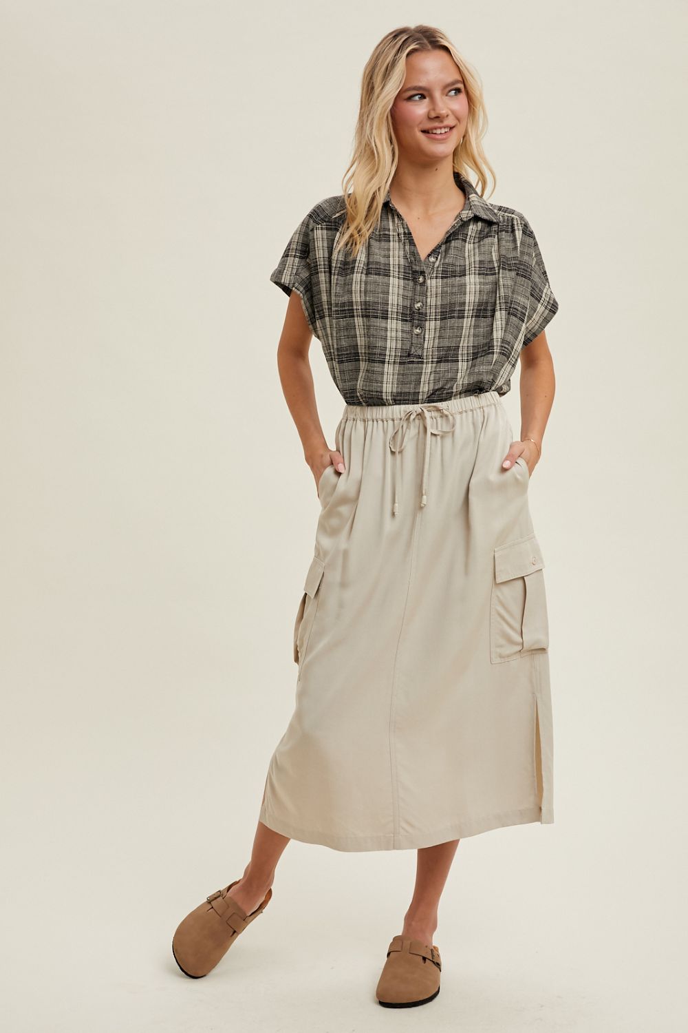 Vagabond Plaid Button Up