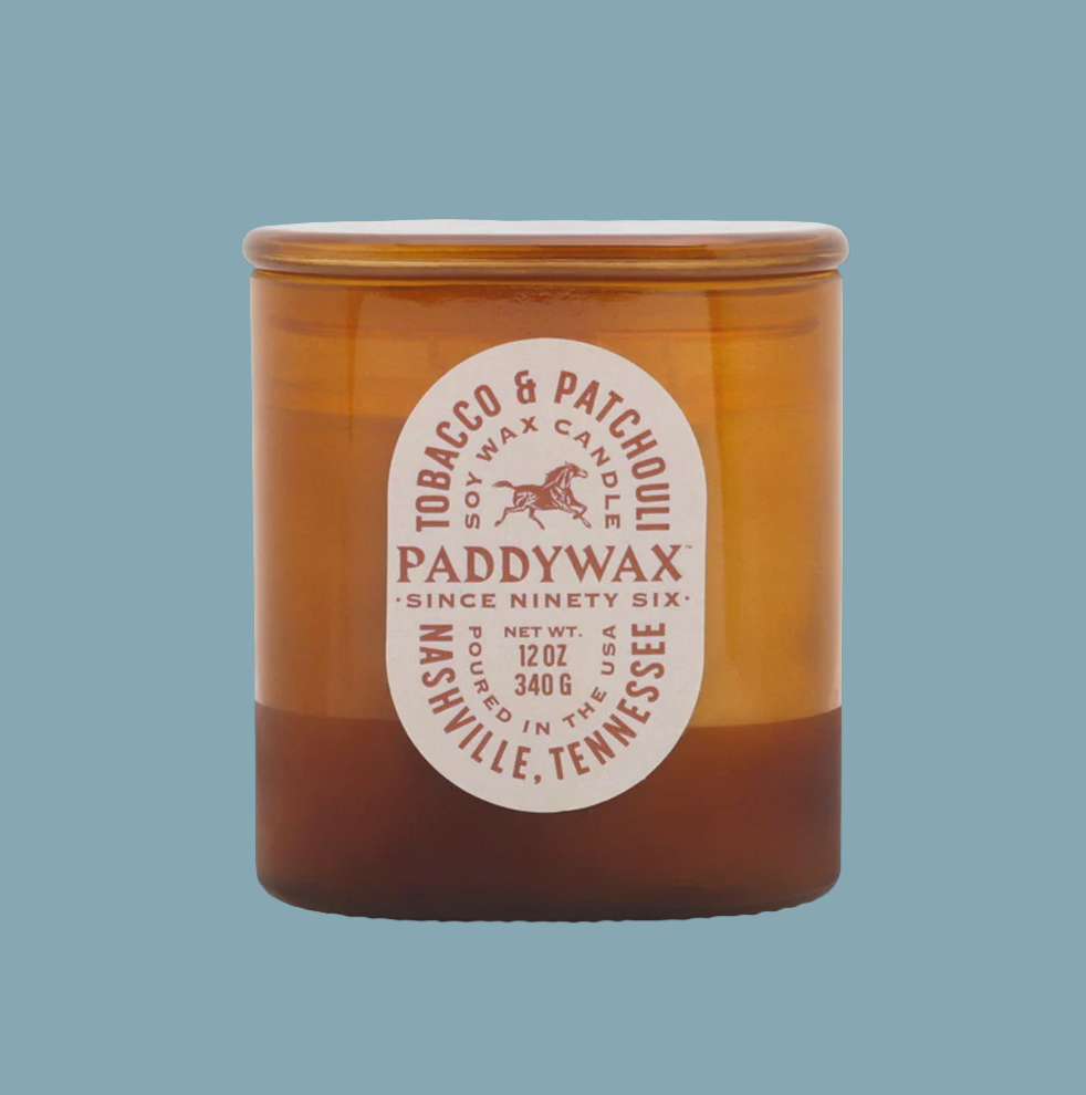 Vista 12 oz Candle - Tobacco + Patchouli