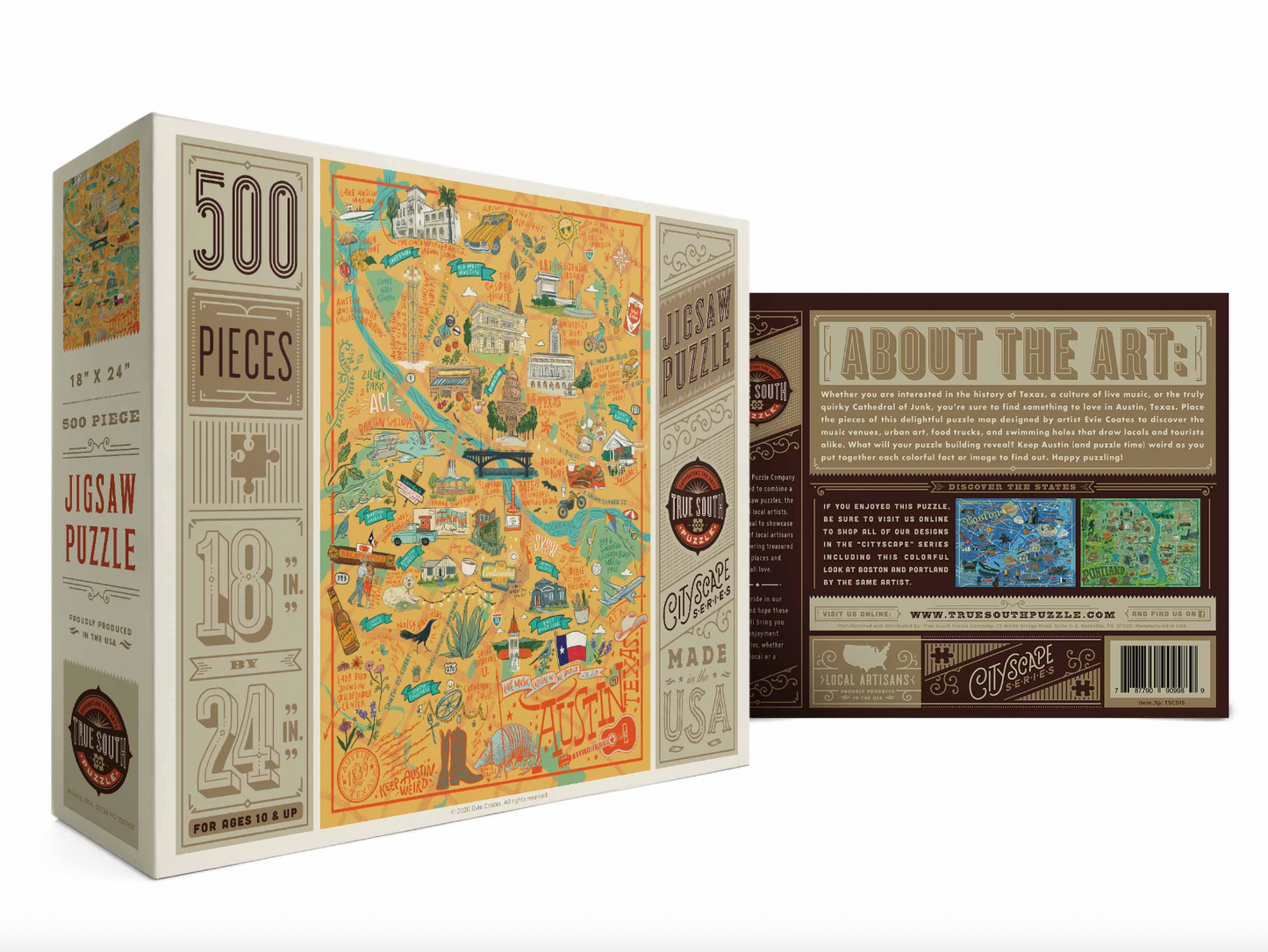 Puzzle - Austin Illustrated