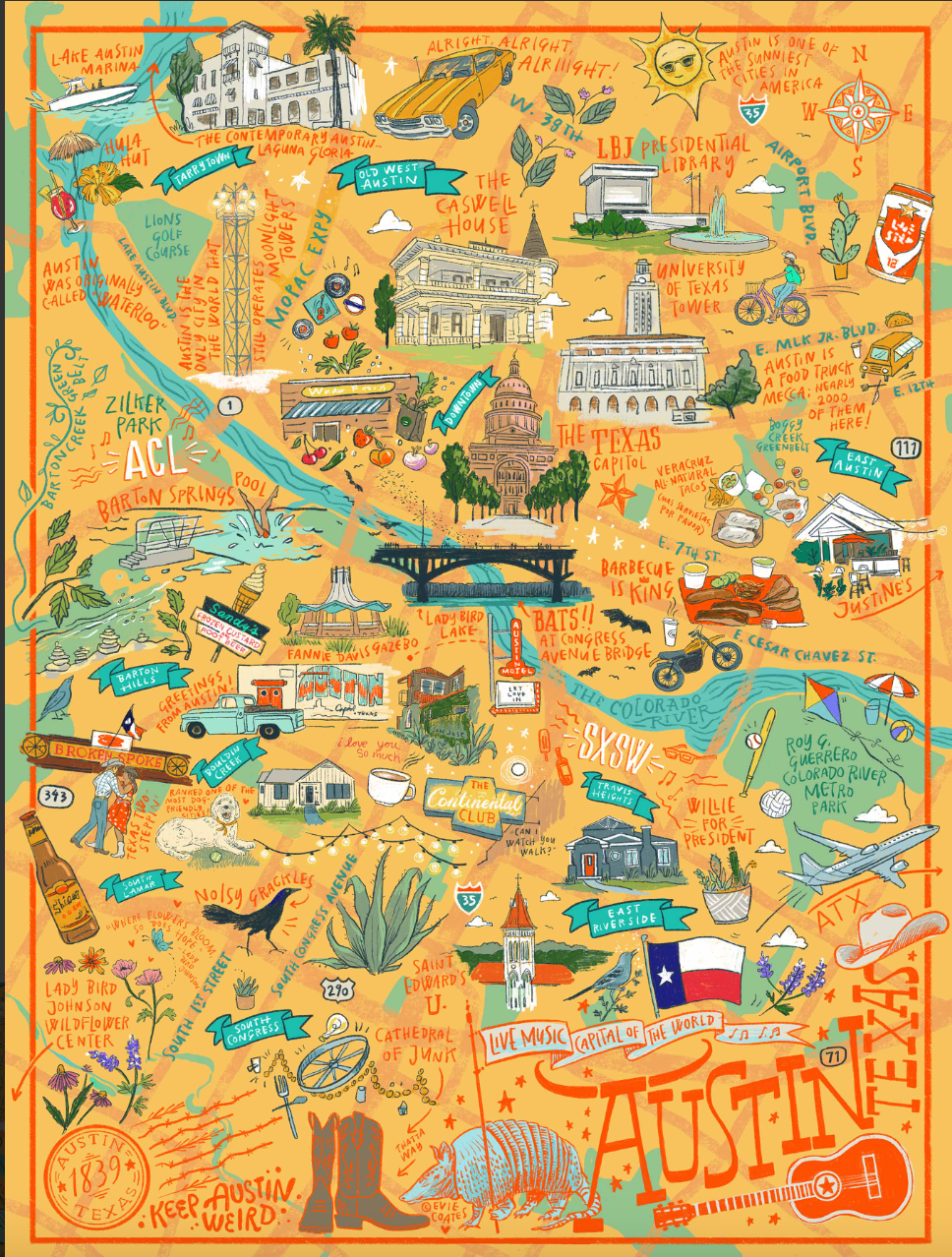 Puzzle - Austin Illustrated
