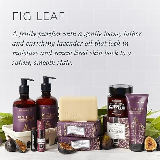Beekman Whipped Body Cream - Fig Leaf 8oz.
