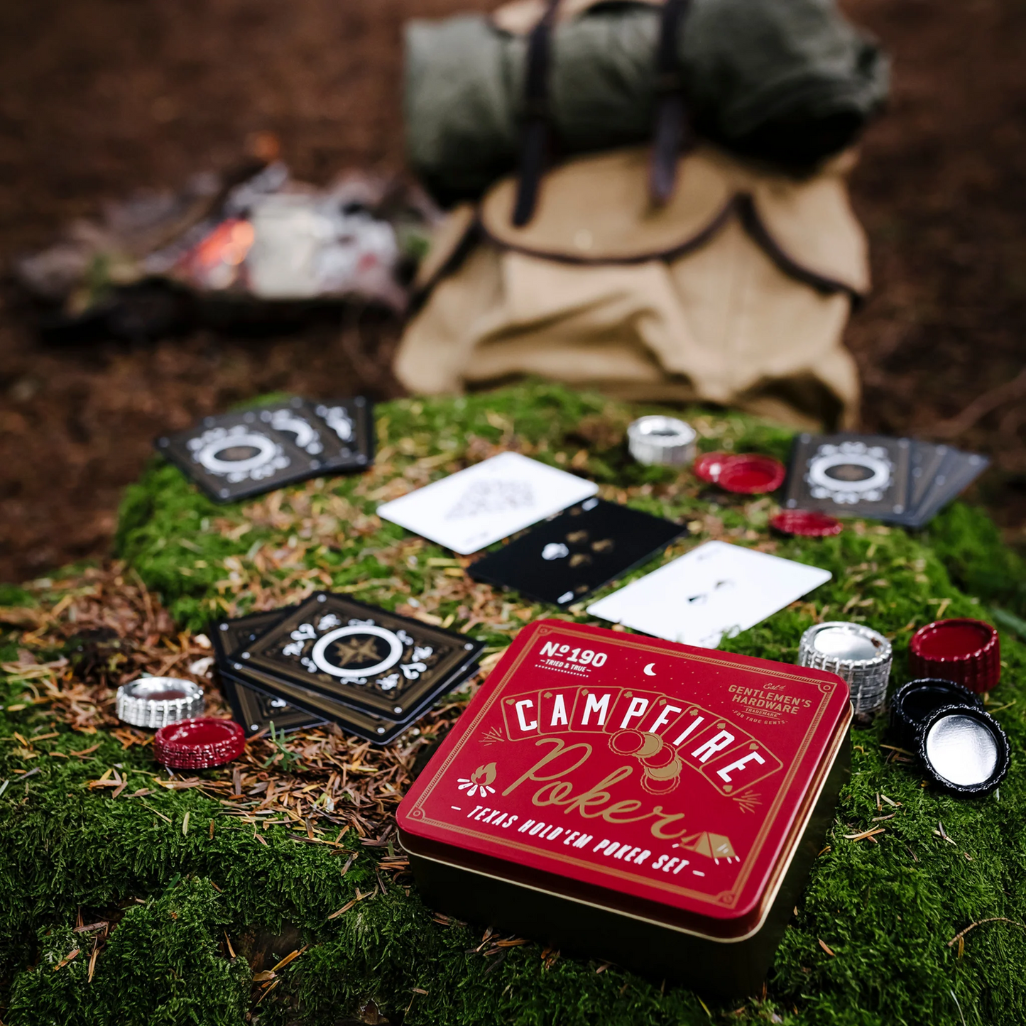 Campfire Poker - Texas Hold 'Em Poker Set