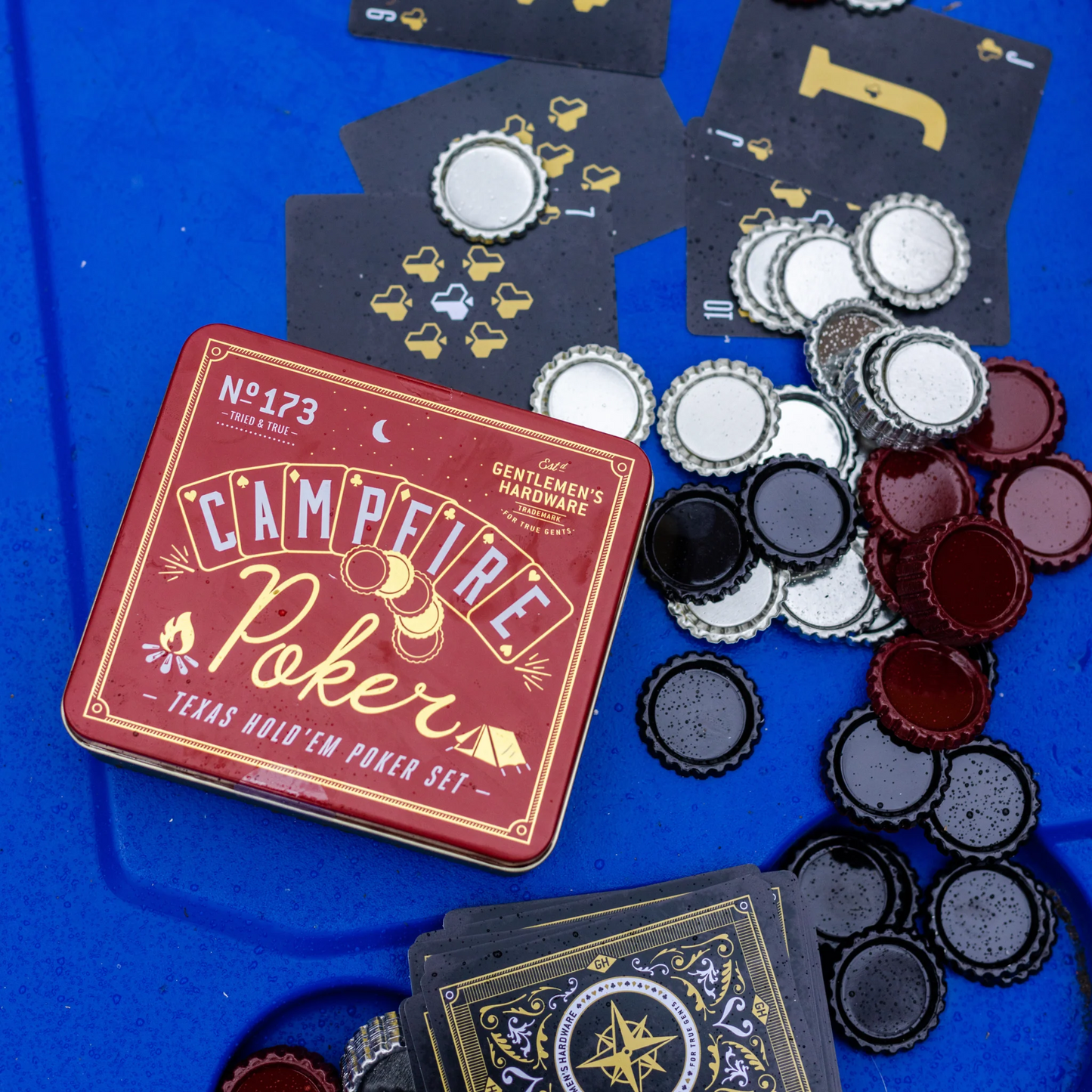 Campfire Poker - Texas Hold 'Em Poker Set