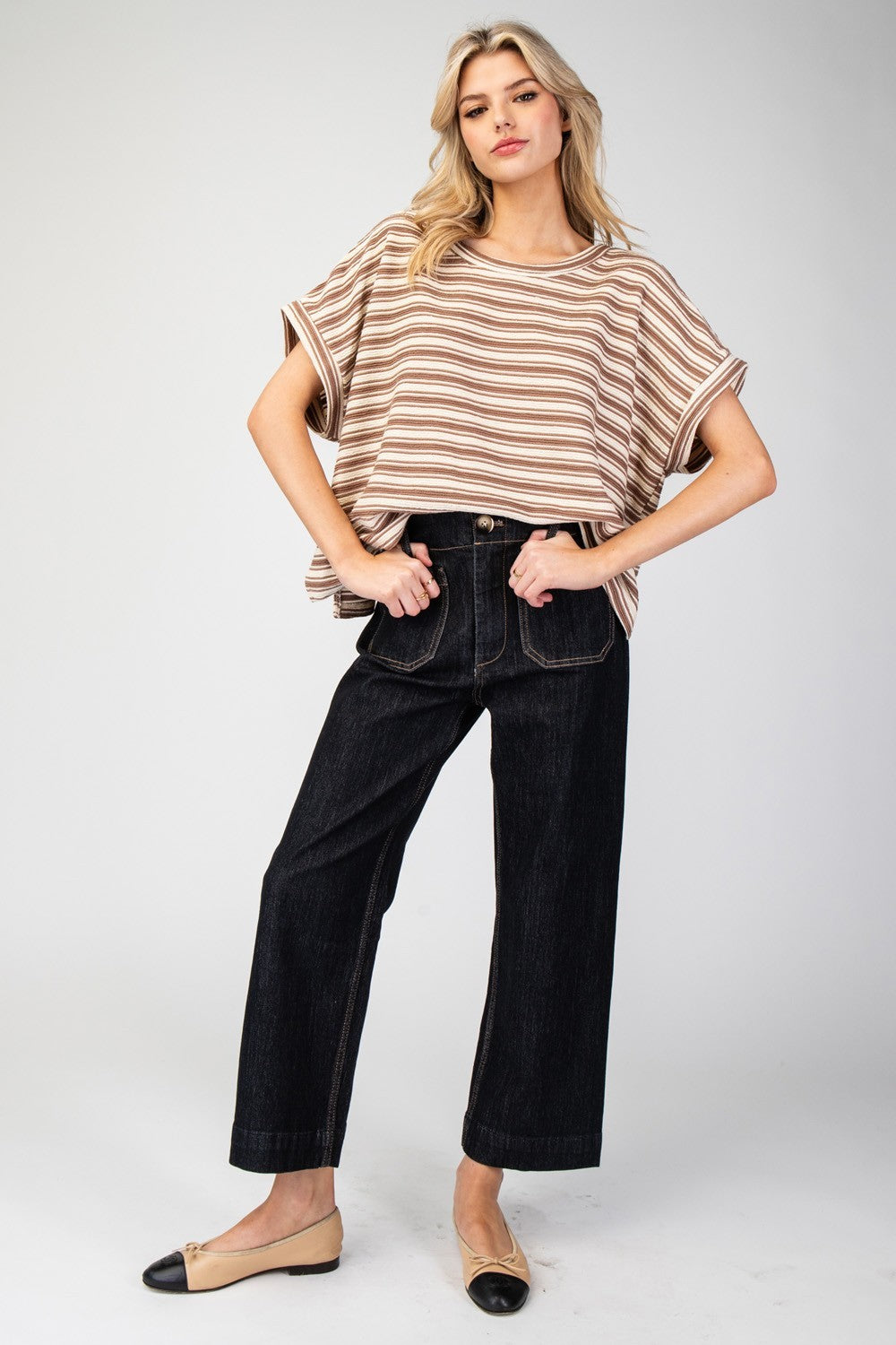 Elevation Round Neck Top