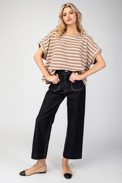 Elevation Round Neck Top