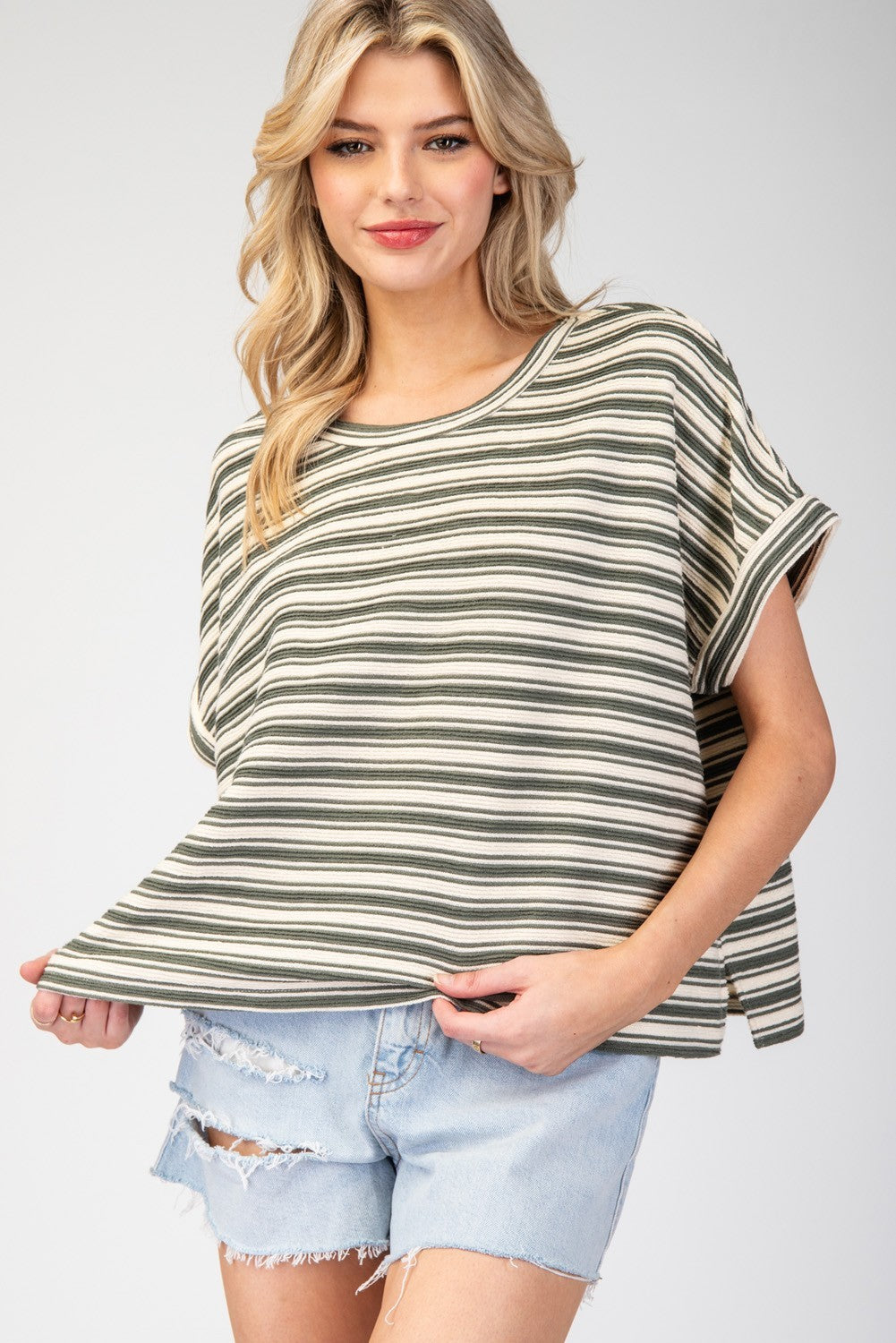 Elevation Round Neck Top
