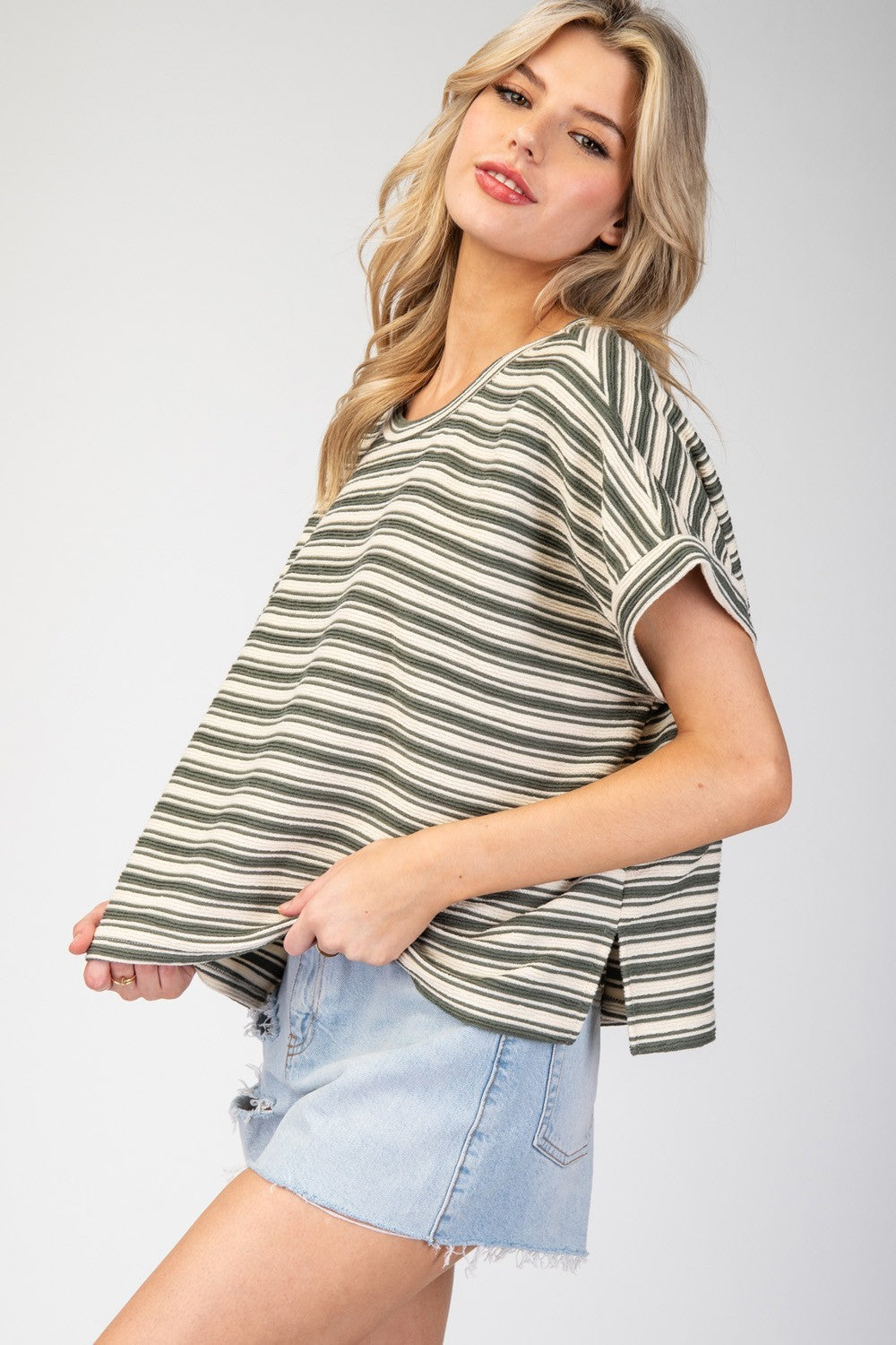 Elevation Round Neck Top