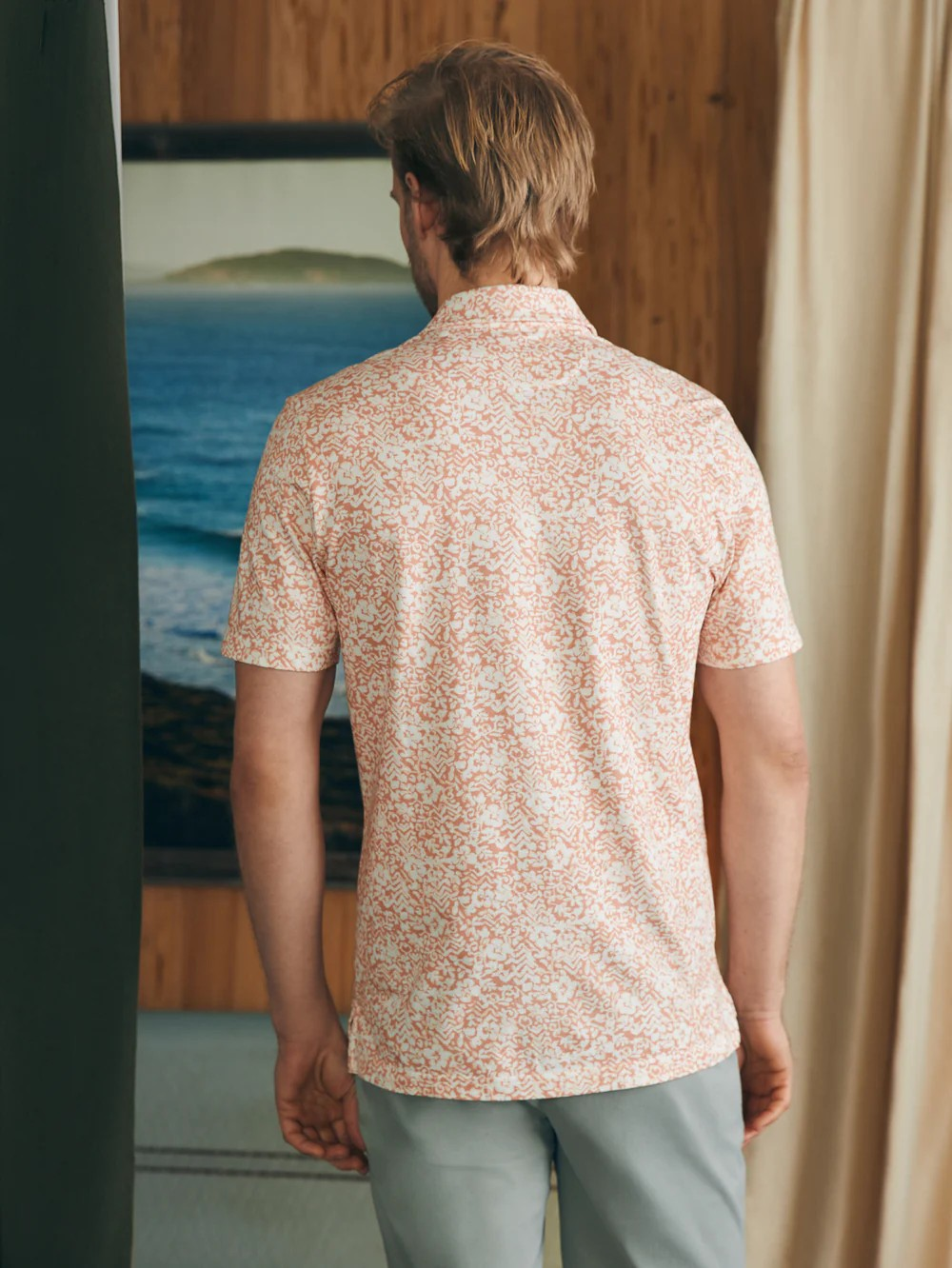 Faherty SS Stretch Playa Shirt - Hilo Floral