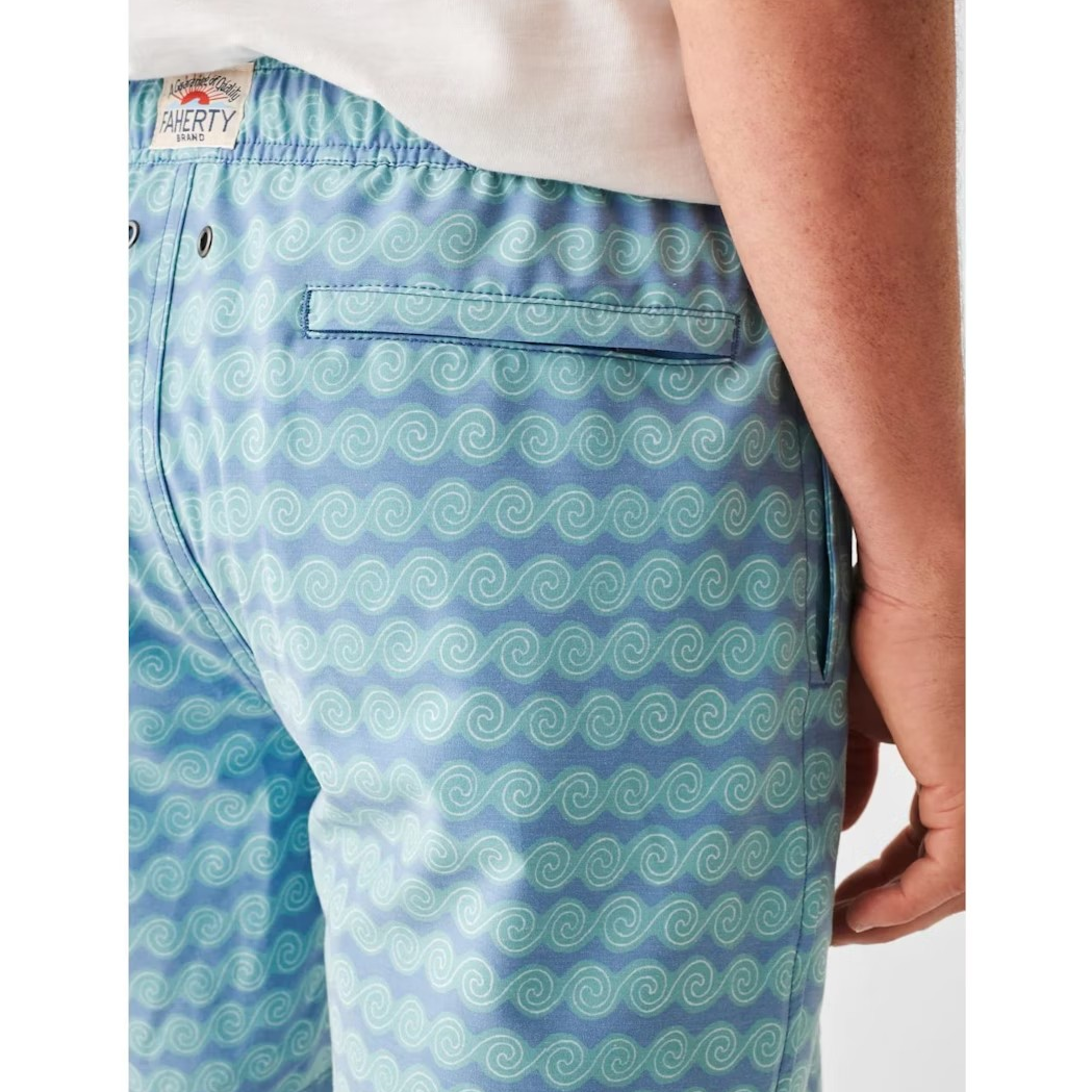 Faherty Beacon Trunk - Rolling Seas