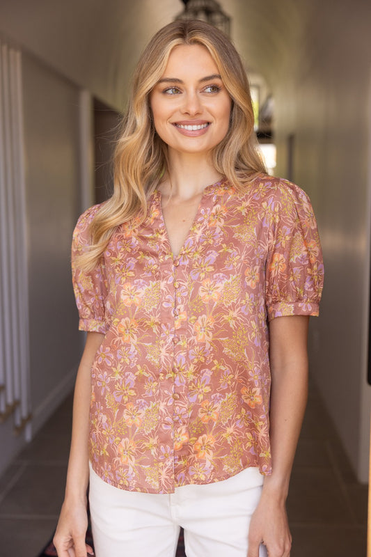Sorbetto Floral Top