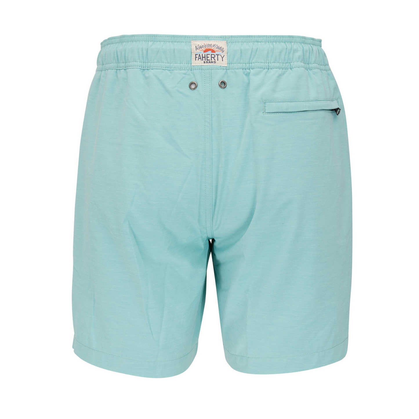 Faherty Beacon Trunk - Hull Teal Stripe