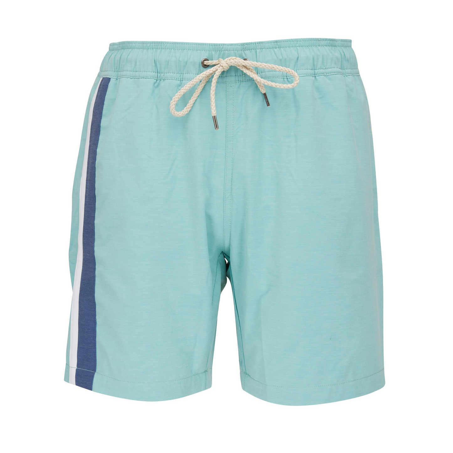 Faherty Beacon Trunk - Hull Teal Stripe