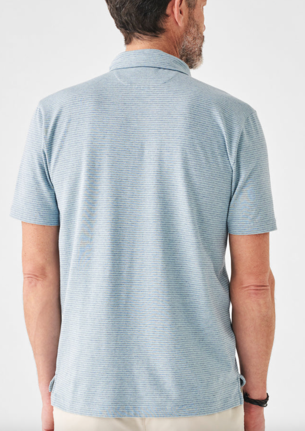Faherty SS Movement Polo - Tidal Reef
