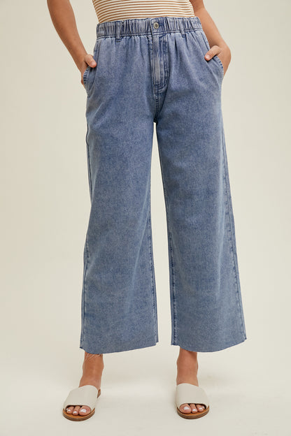 Relaxed Denim Pants