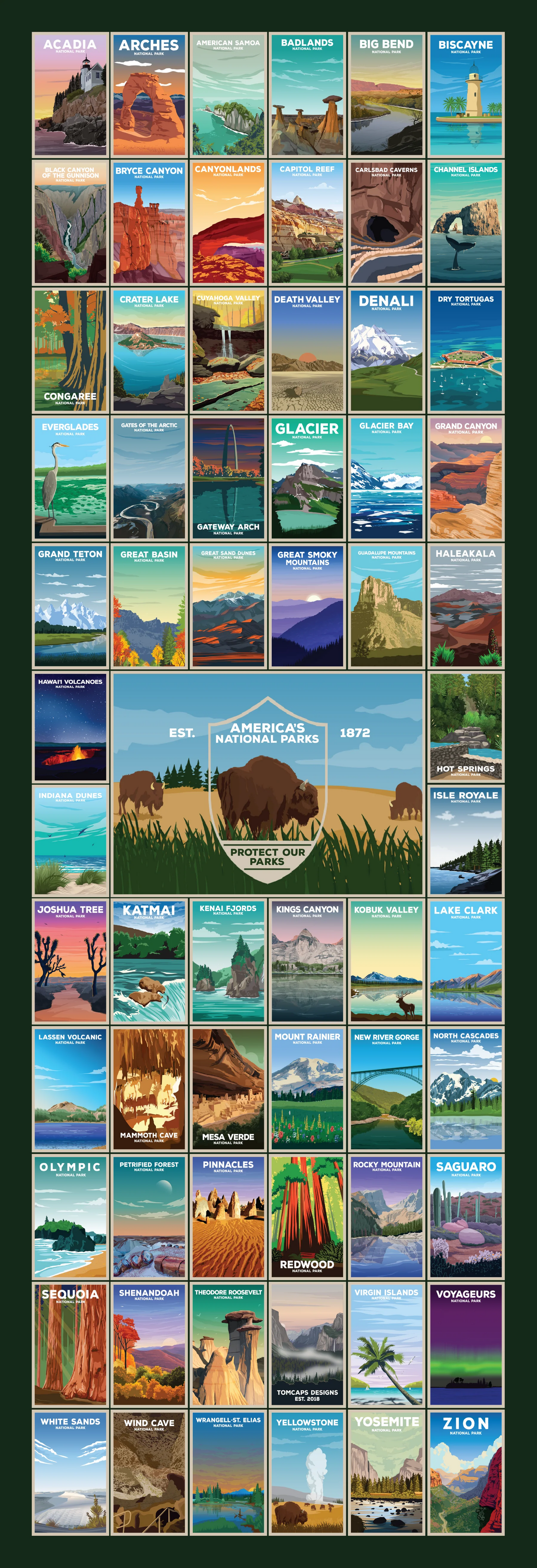 Puzzle - America's National Parks