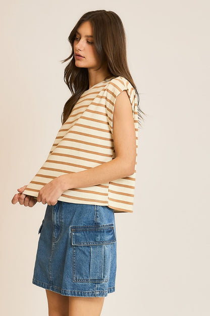 Barista Striped Tank