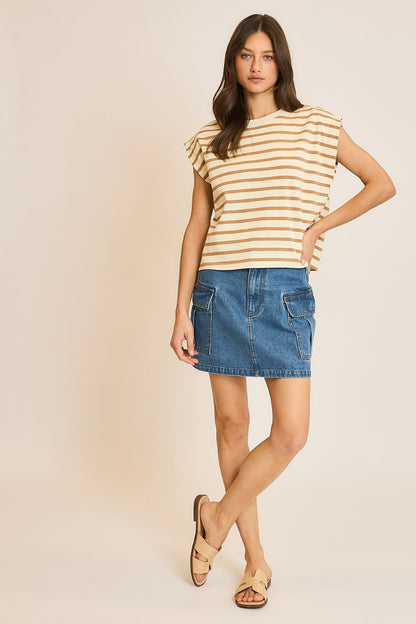 Barista Striped Tank