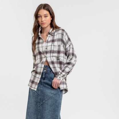 Payton Plaid Shirt - Black Multi