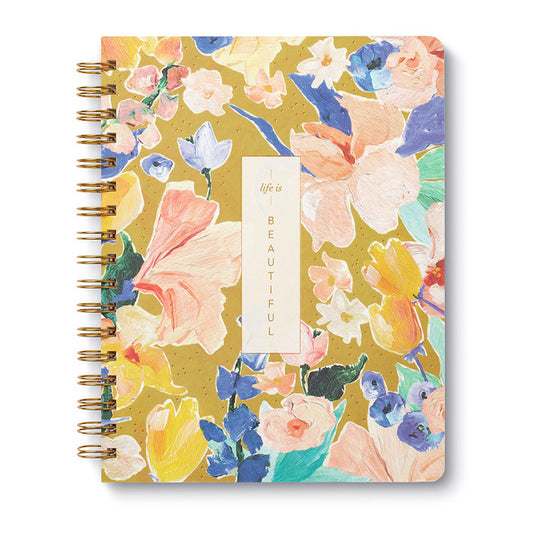 Life Is Beautiful - Spiral Notebook