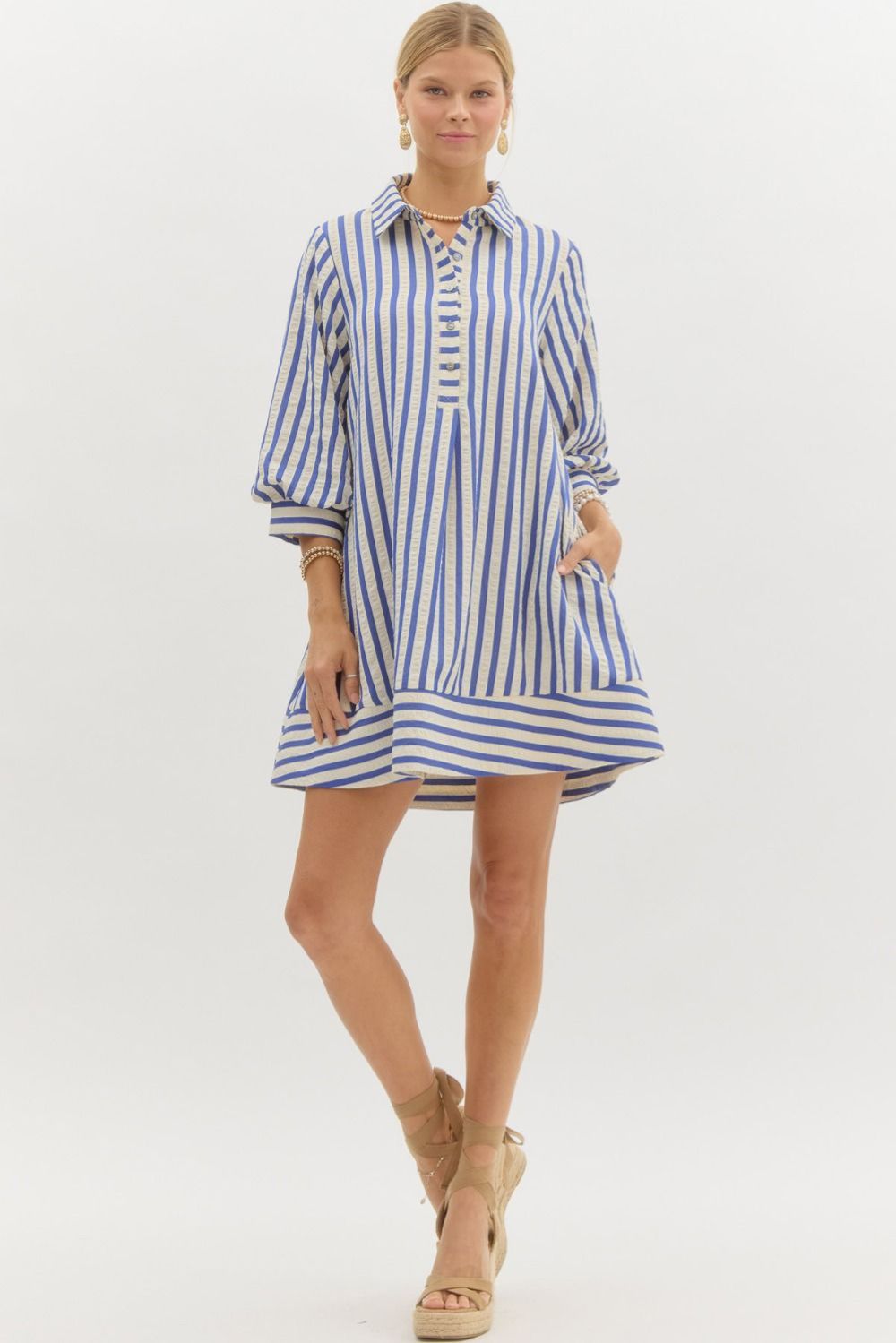 Maritime Mini Dress